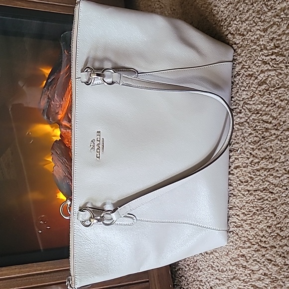 Coach Handbags - Coach purse coach purse coach purse Coach City Tote Purse Cream #-F57526 Nice